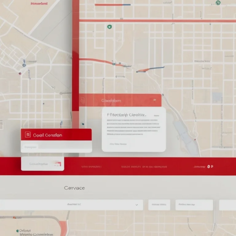 Map highlighting service locations across Canada